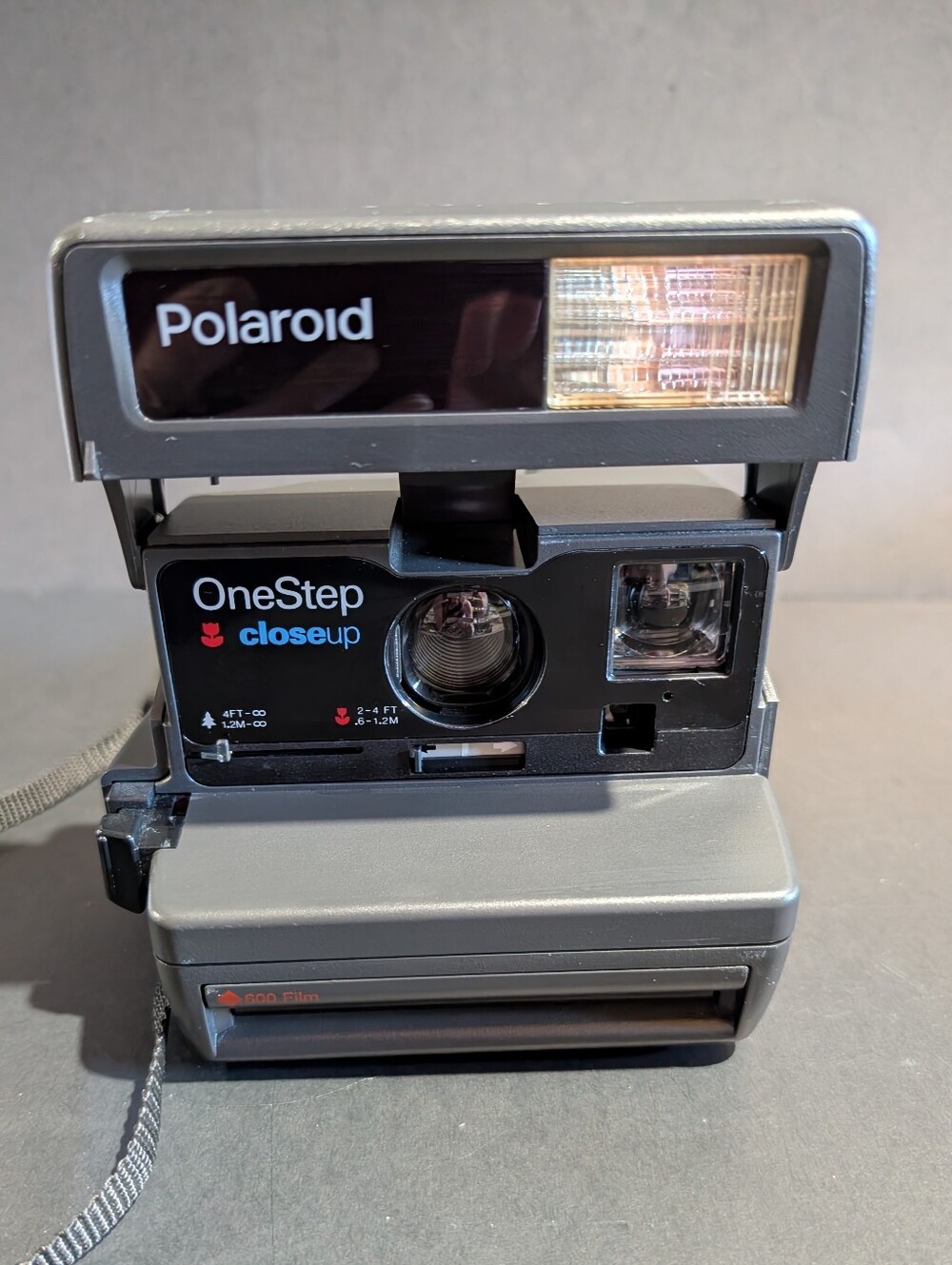 Vtg Polaroid One Step Close Up 600 Instant Film Camera Untested